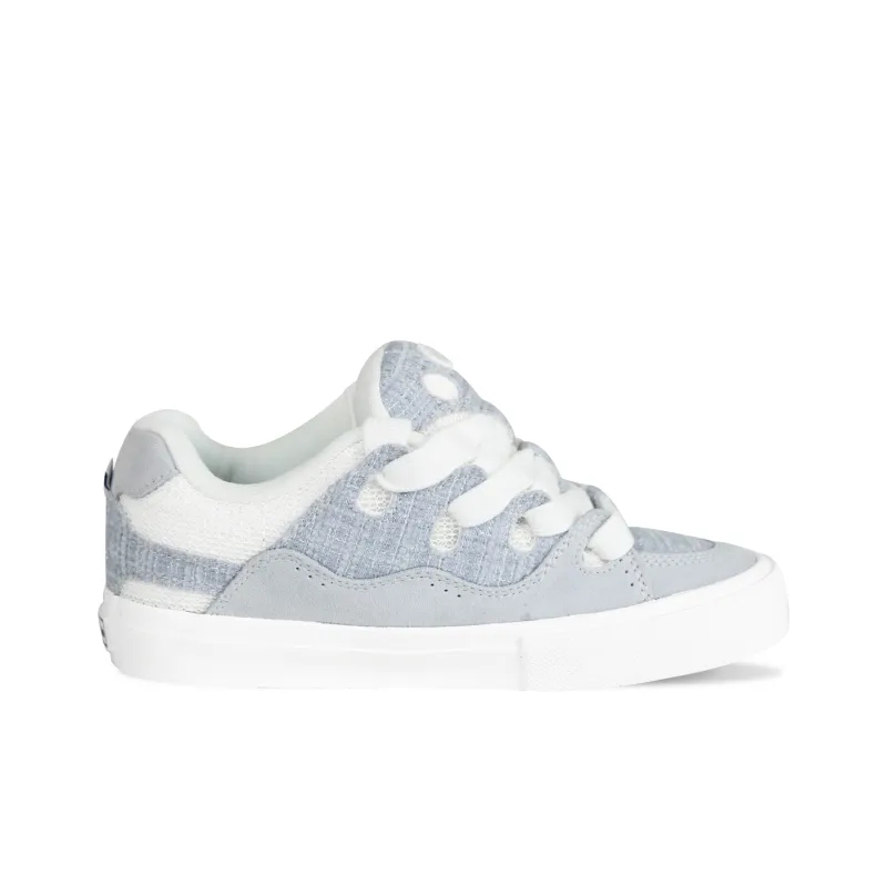 Opp France Grey And White Small Fragrant Fashionable Unisex Casual Shoes