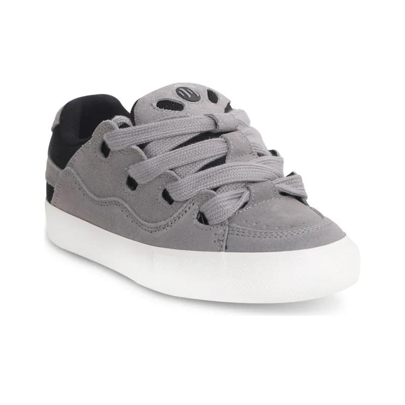 Opp France Grey Fashion Lace Solid Color Unisex Casual Shoes