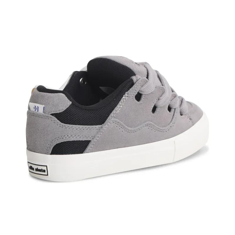 Opp France Grey Fashion Lace Solid Color Unisex Casual Shoes