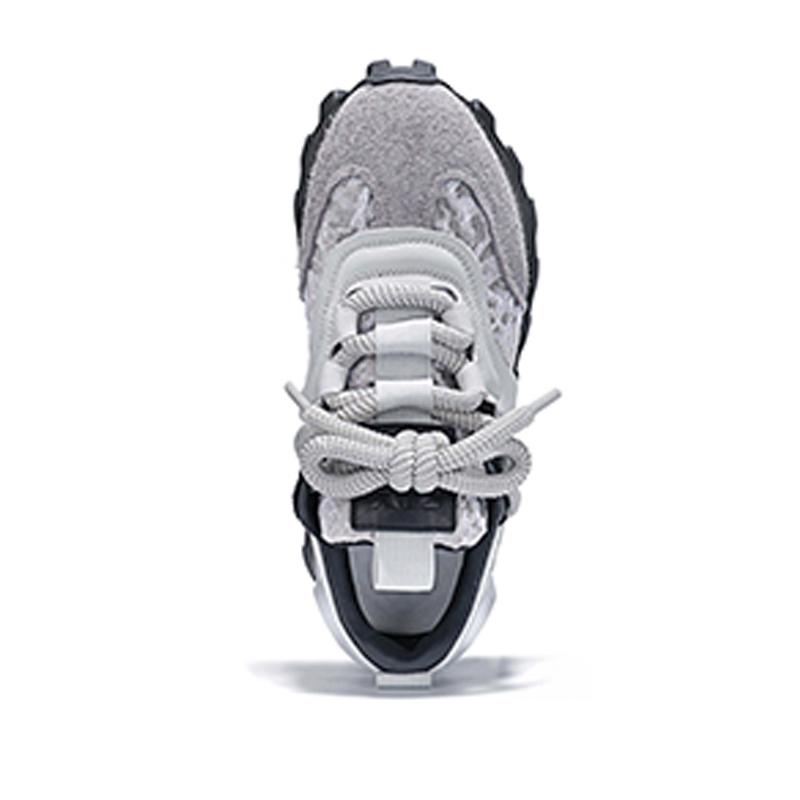 Opp France Grey Temperament Gradient Trendy Shoes Thick Soled Versatile Casual Shoes For Both Men And Women