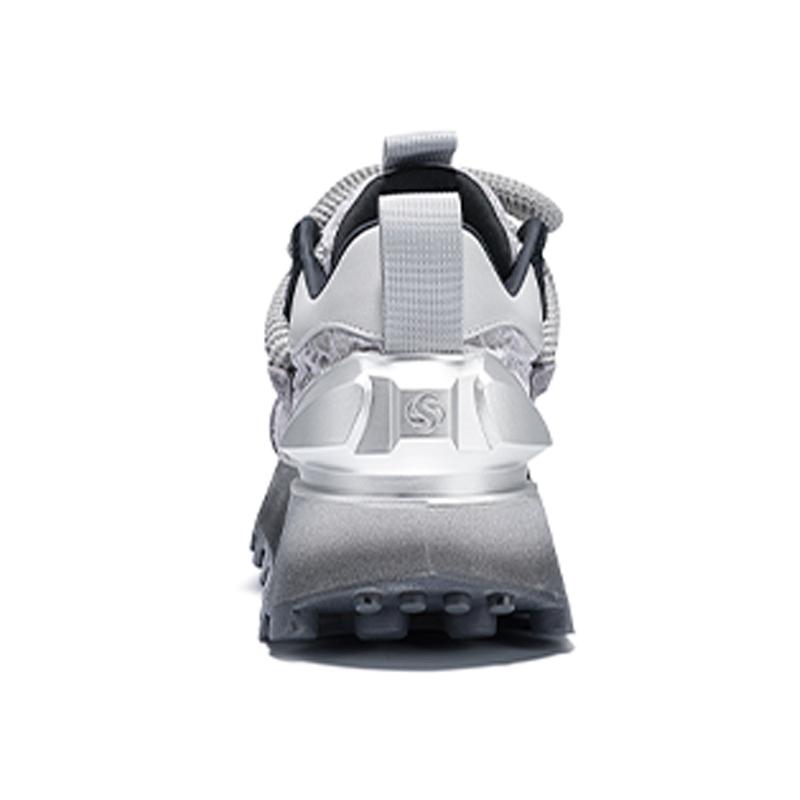 Opp France Grey Temperament Gradient Trendy Shoes Thick Soled Versatile Casual Shoes For Both Men And Women