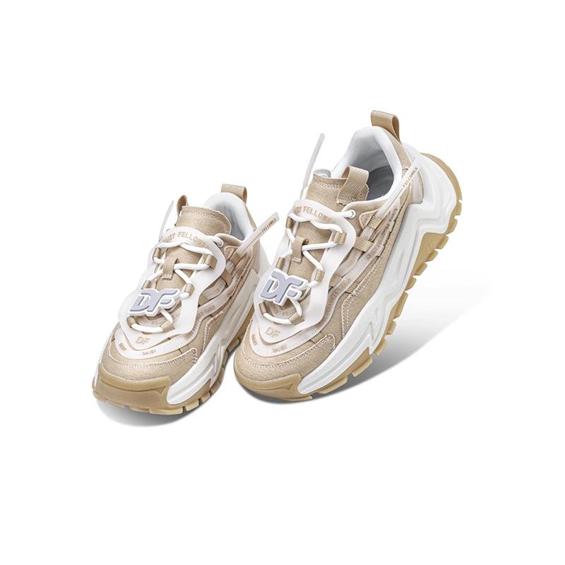 Opp France Khaki Retro Trendy And Fashionable Unisex Casual Shoes