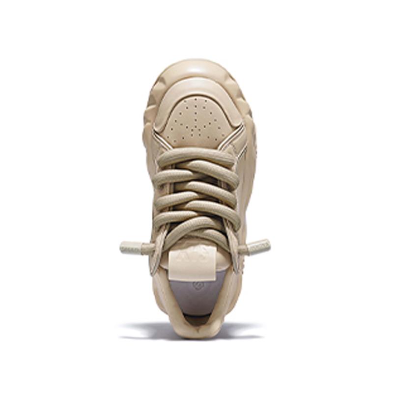 Opp France Khaki Versatile Men’s Thick-soled Low-top Bread Shoes Niche Casual Shoes