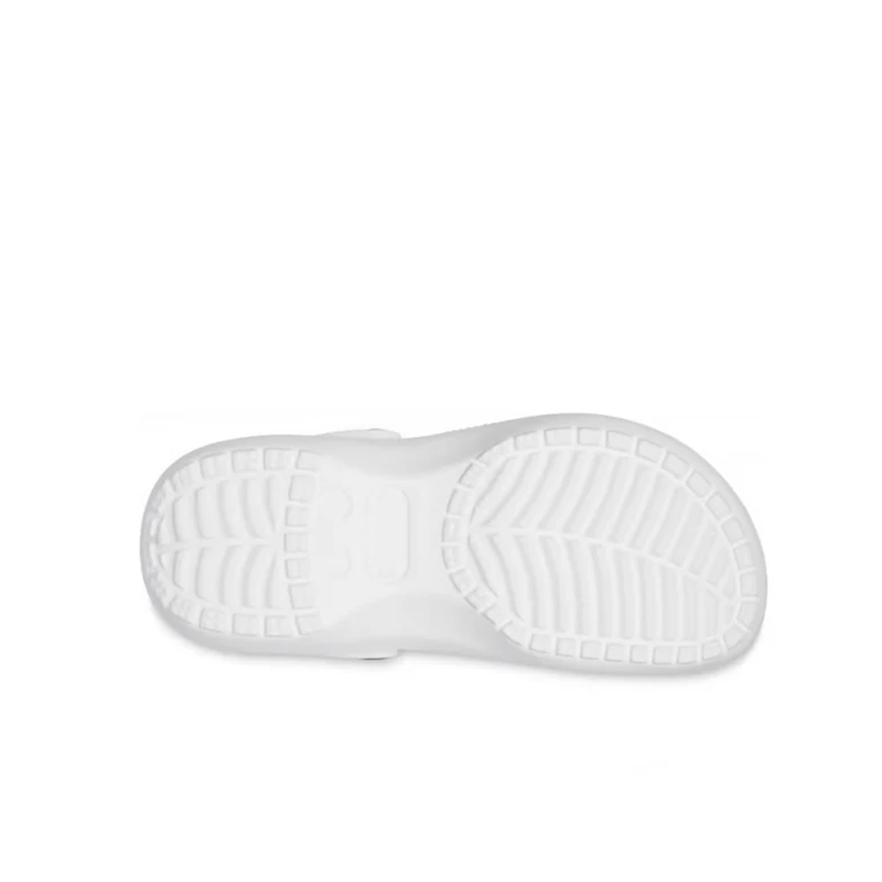 Opp France Ladies Classic Clog Thick-soled Sandals White