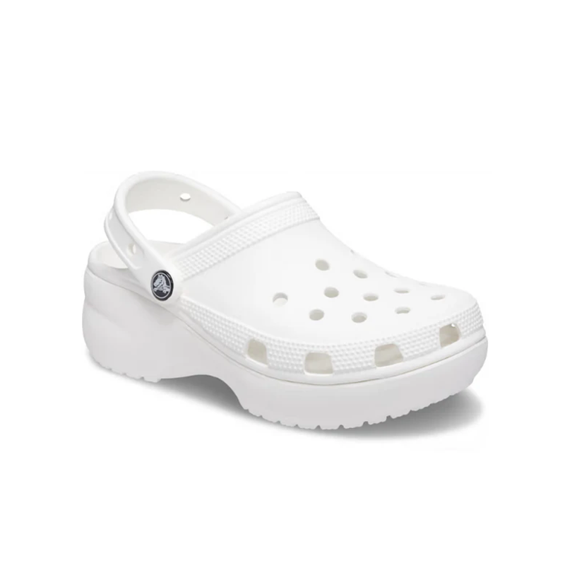 Opp France Ladies Classic Clog Thick-soled Sandals White