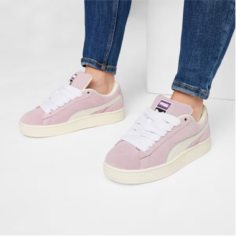 Opp France Light Purple Lace-up Versatile Fashionable Men’s And Women’s Casual Shoes