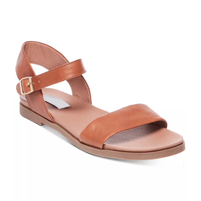Opp France Lightweight Casual And Versatile Women’s Flat Sandals Tan