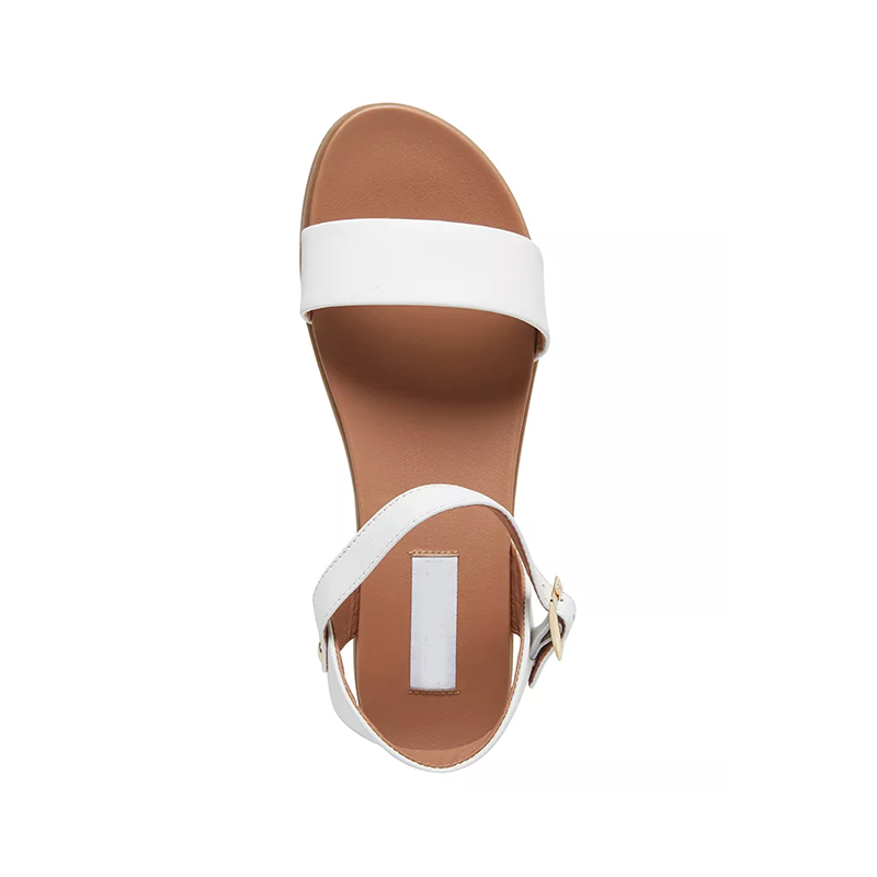 Opp France Lightweight Casual And Versatile Women’s Flat Sandals White