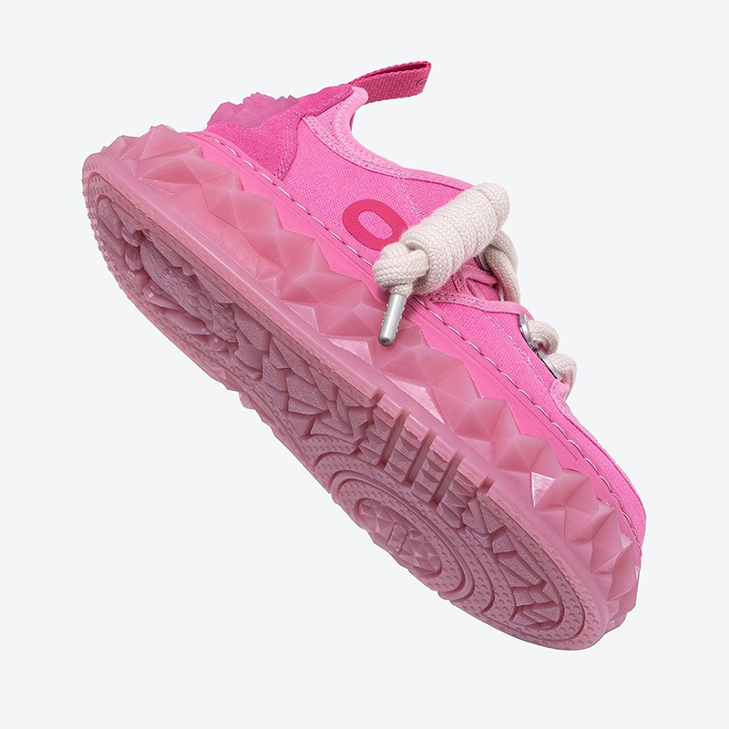 Opp France Low-top Thick-soled Ladies’ Casual Shoes Rose Red