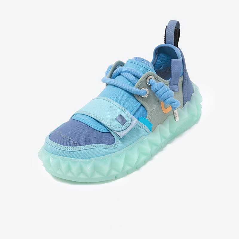 Opp France Low-top Thick-soled Men’s And Women’s Casual Shoes Trendy Shoes Blue