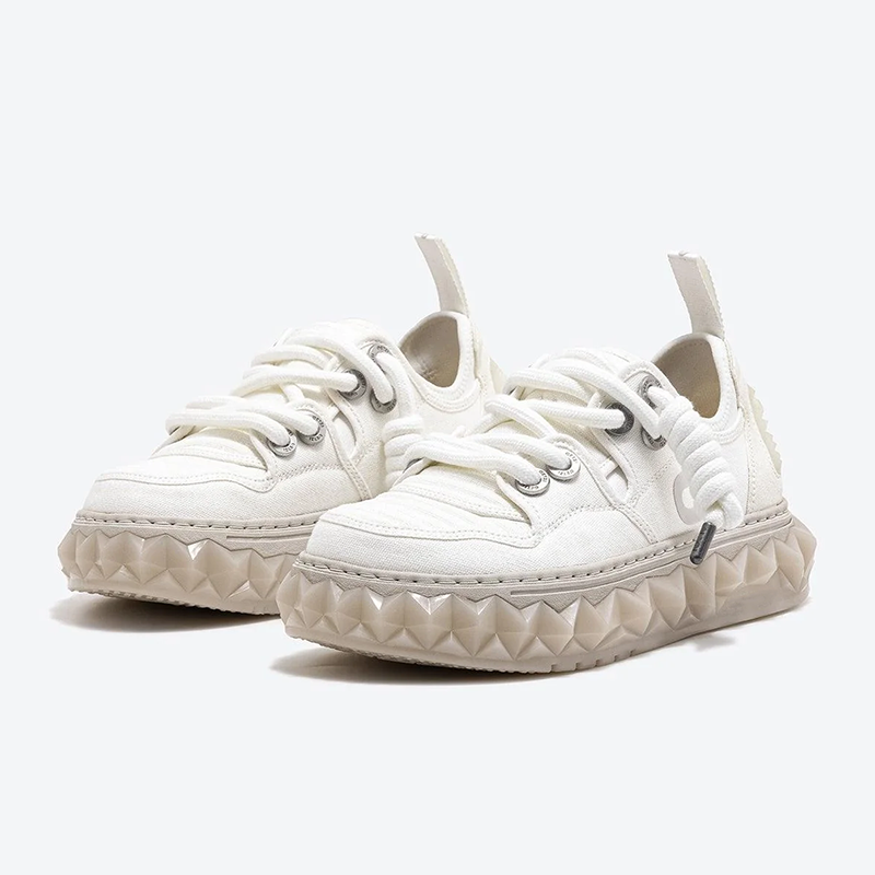 Opp France Low-top Thick-soled Men’s Casual Shoes White