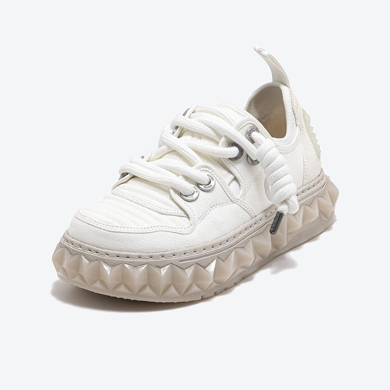 Opp France Low-top Thick-soled Men’s Casual Shoes White