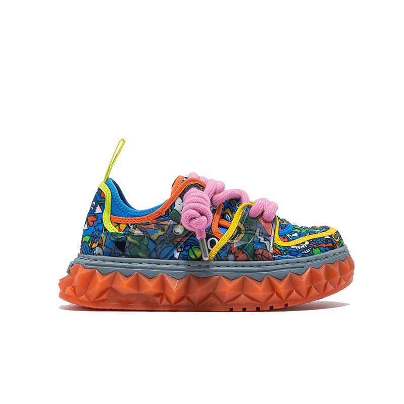 opp france Low-top thick-soled women’s casual shoes Blue