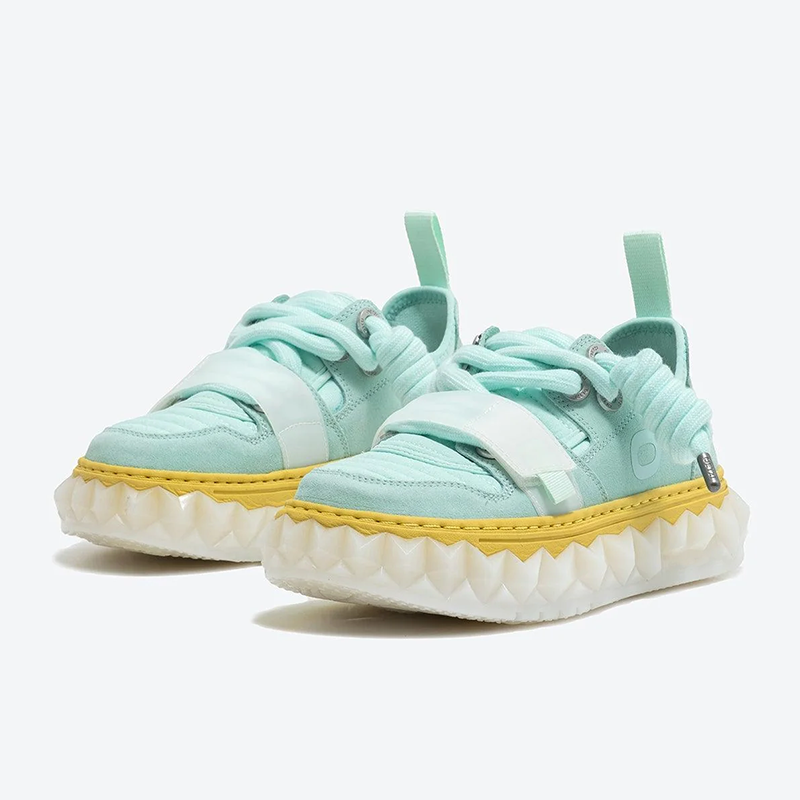 Opp France Low-top Thick-soled Women’s Casual Shoes Light Green