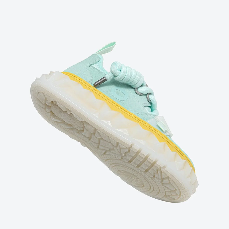 Opp France Low-top Thick-soled Women’s Casual Shoes Light Green