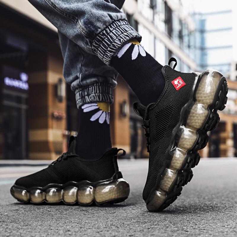 Opp France Men Breathable Textile Tpper Running Shoes