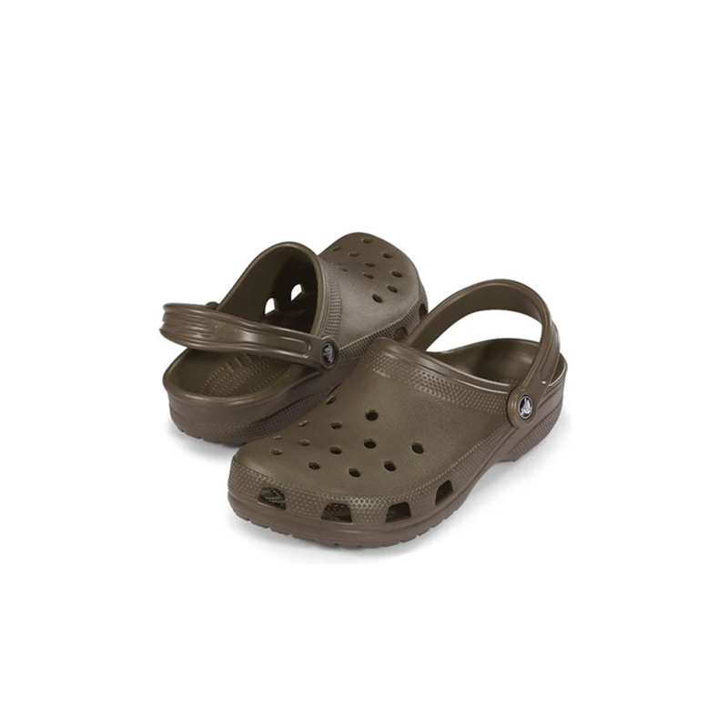 Opp France Men’s Classic Clog Outdoor Sandals Chocolate