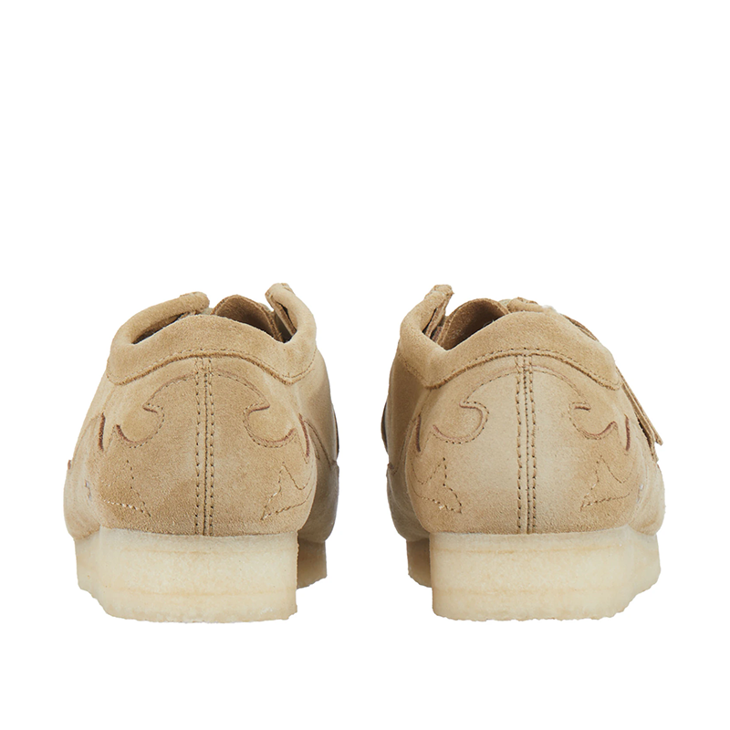 Opp France Men’s Khaki Retro Water Ripple Casual Shoes Western Cut Out Tan