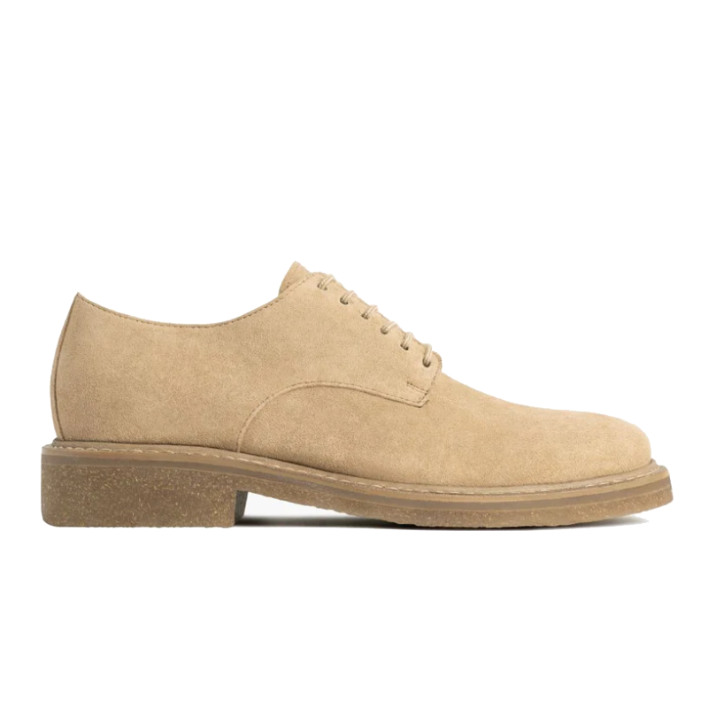 opp france Men’s Lace-up Thick-soled Shock-absorbing Low-top Casual Shoes Dune