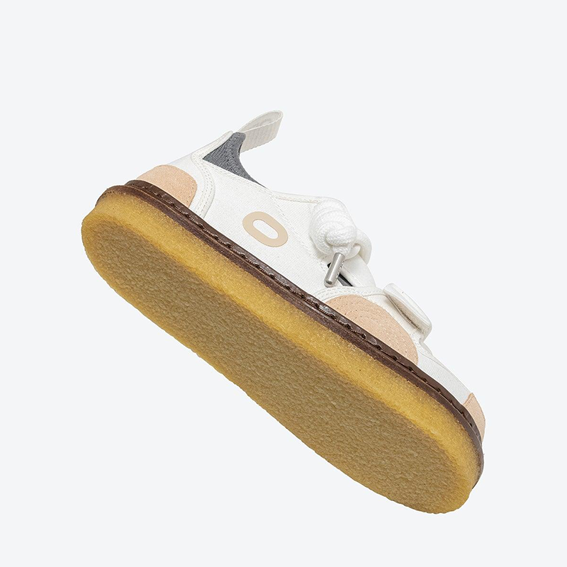 Opp France Men’s Low-top Casual Shoes Retro Sneakers White