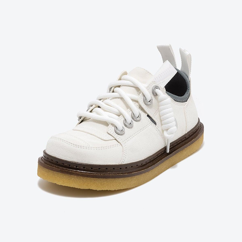 Opp France Men’s Low-top Sneakers Casual Shoes White