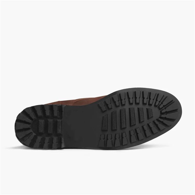 Opp France Men’s Matte Leather Retro High Top Lace-up Martin Boots Arizona Adobe