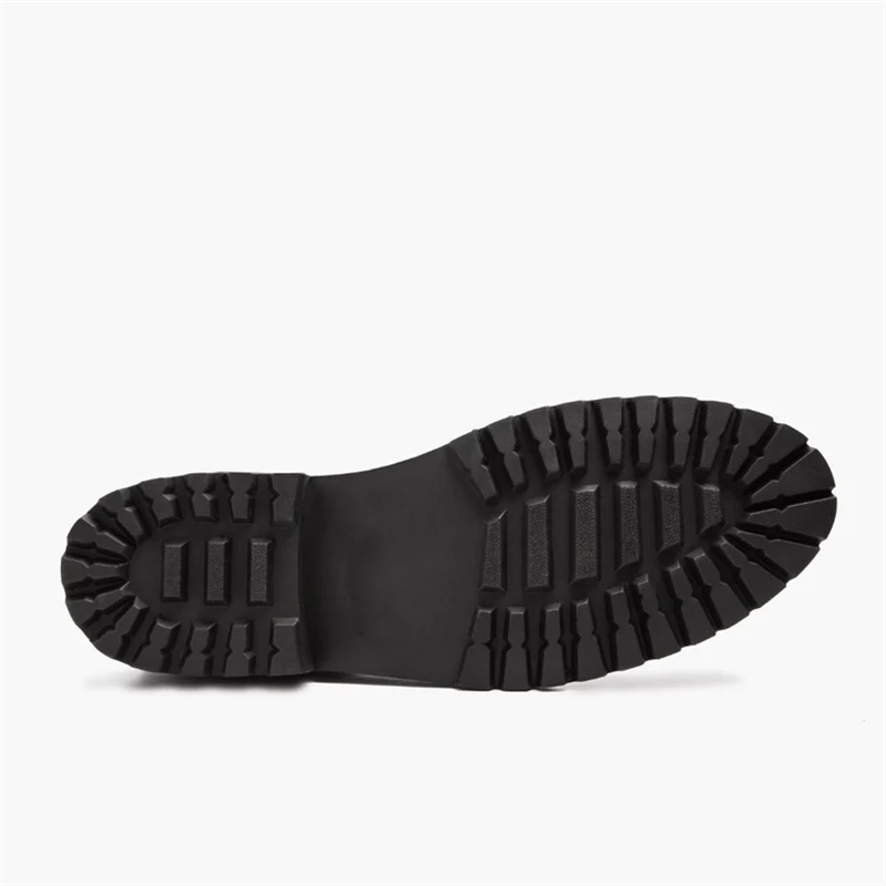 Opp France Men’s Matte Soft Leather Elasticated Boots Black Matte