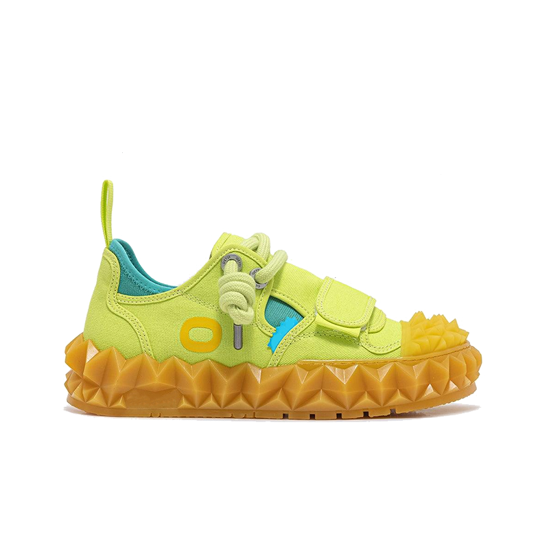 opp france Men’s new low-top thick-soled casual shoes Green