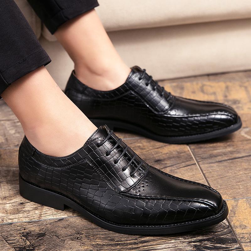 Opp France Men’s Pointed Toe British Business Oxfords