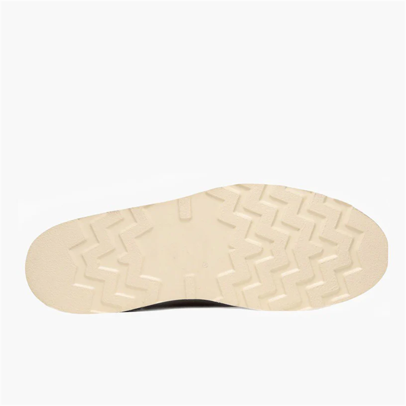 Opp France Men’s Retro Solid Color Simple Boots Pebble