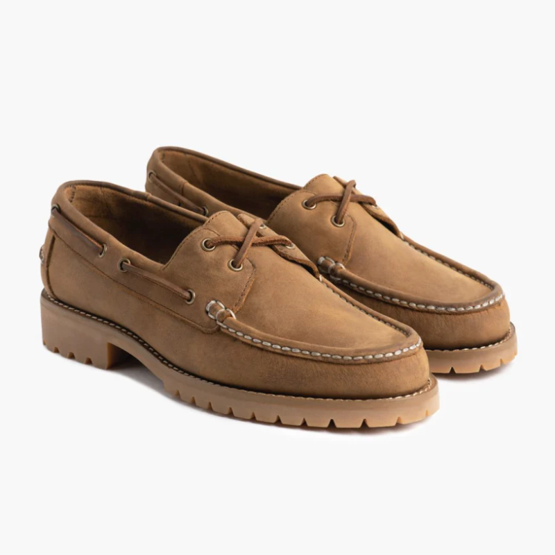 Opp France Men’s Retro Thick Sole Personality Casual Shoes Loafers Old Town