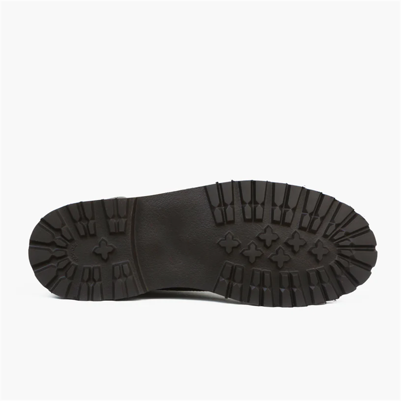 Opp France Men’s Thick-soled Outdoor High-top Lace-up Boots Dark Olive Suede