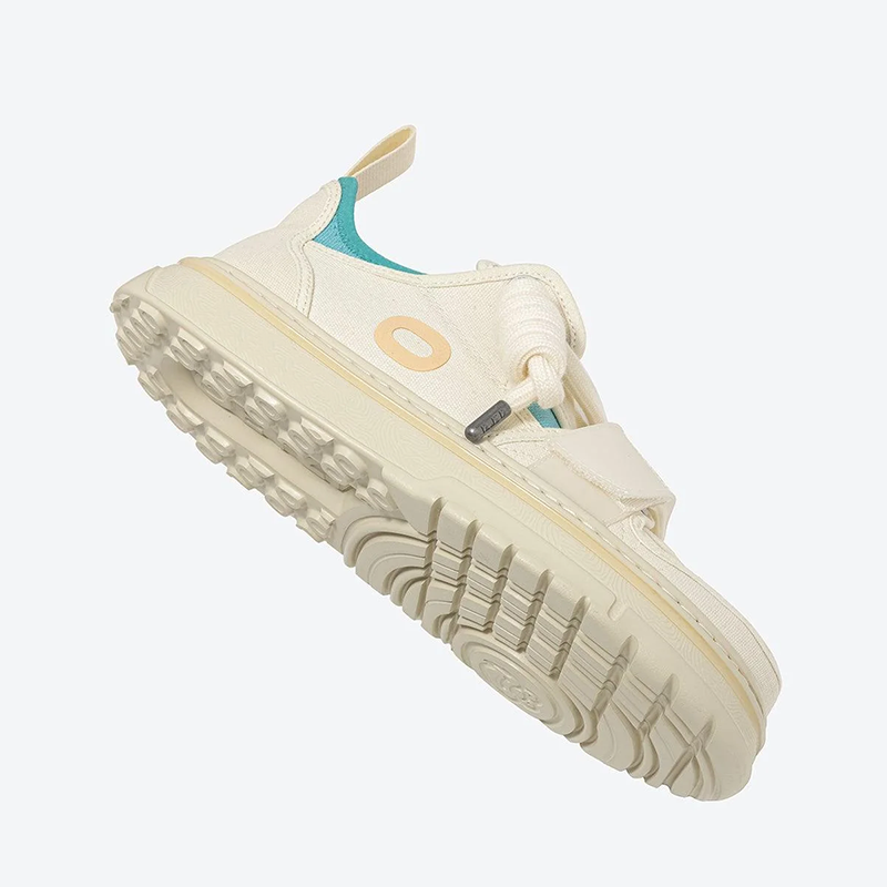 Opp France Men’s Versatile Canvas Shoes Low-top Casual Shoes Beige