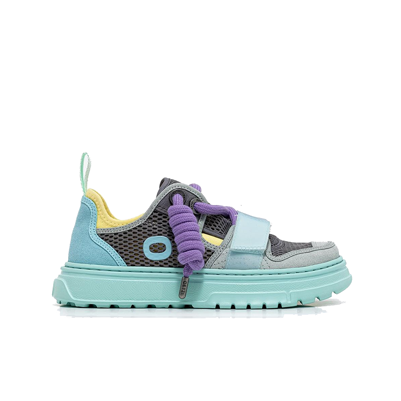 opp france Mesh breathable women’s casual shoes Dark Gray