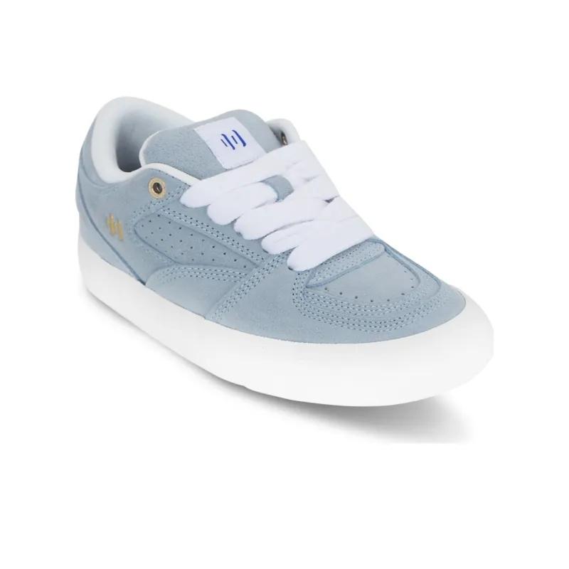 Opp France Blue Suede Lace Up Unisex Casual Shoes