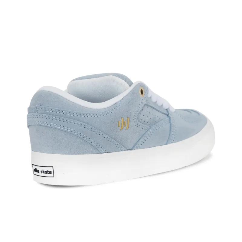 Opp France Blue Suede Lace Up Unisex Casual Shoes