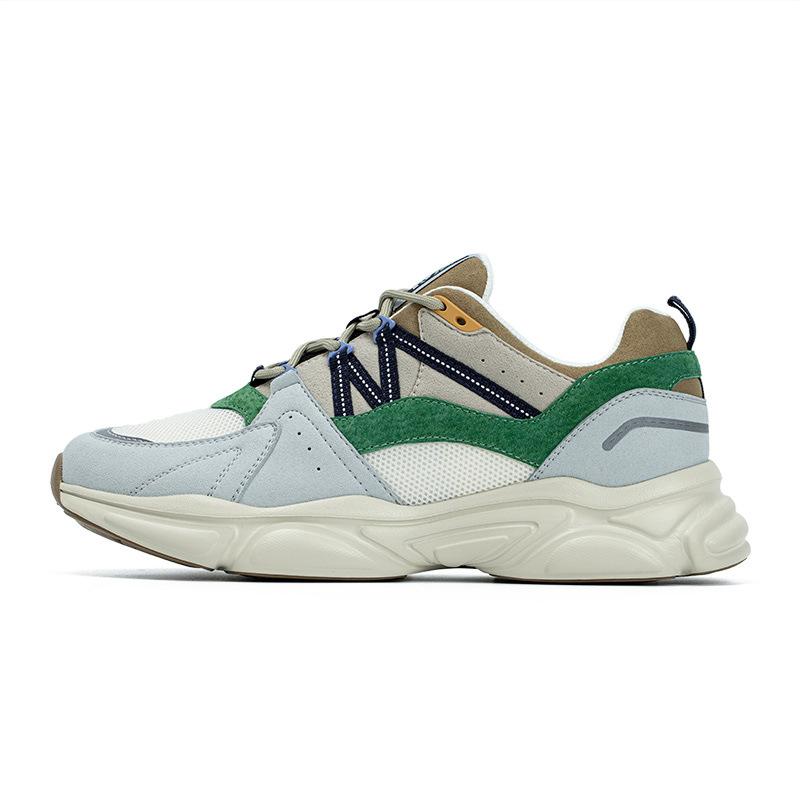 opp france Breathable Mesh Sneakers Green