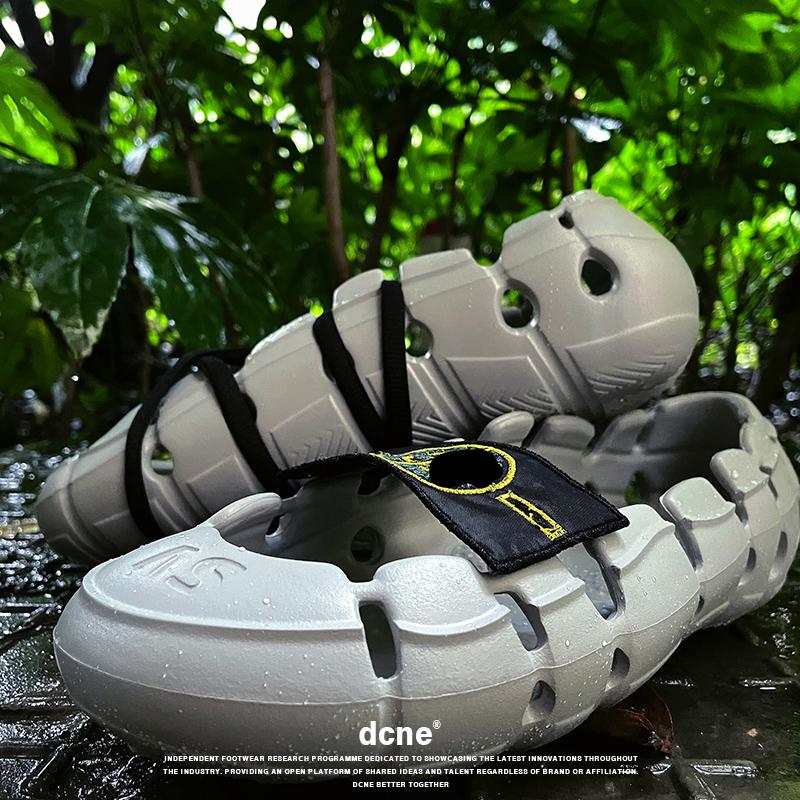 Opp France Breathable Without Vamp Slippers White