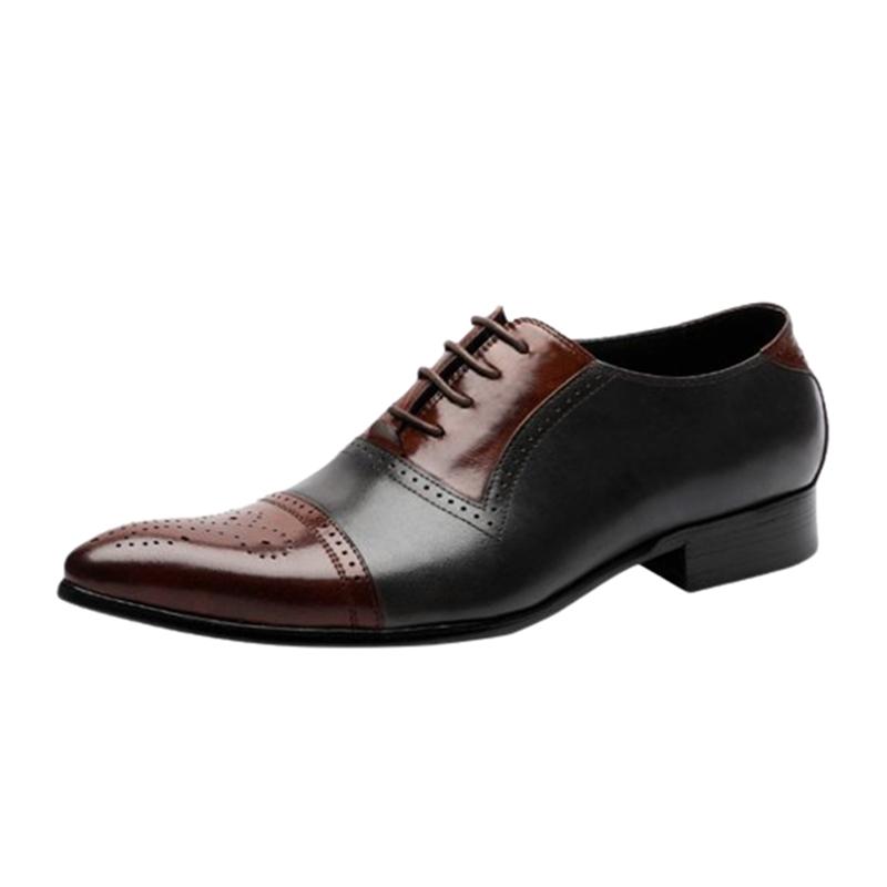 opp france British Style Brogue Oxfords