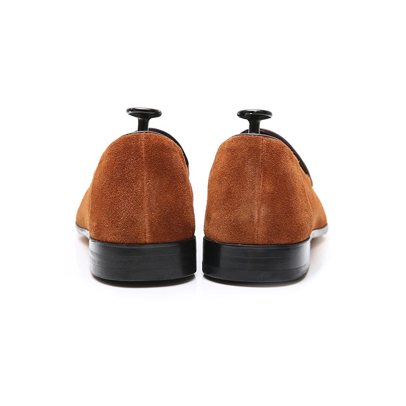 Opp France Business Crocodile Pattern Loafers