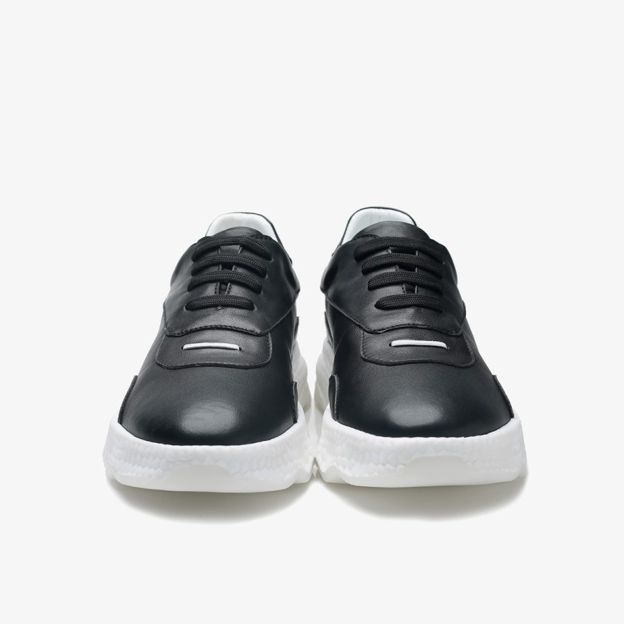 Opp France Casual Lace-Up Shoes Black