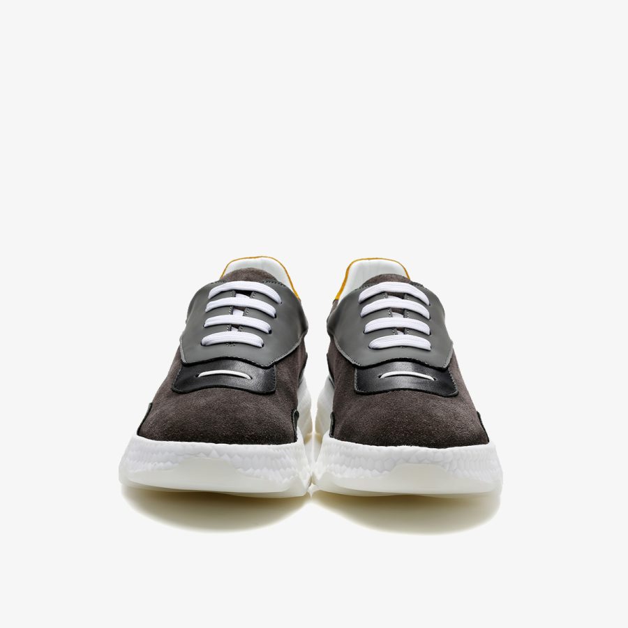 Opp France Casual Lace-Up Shoes Grey