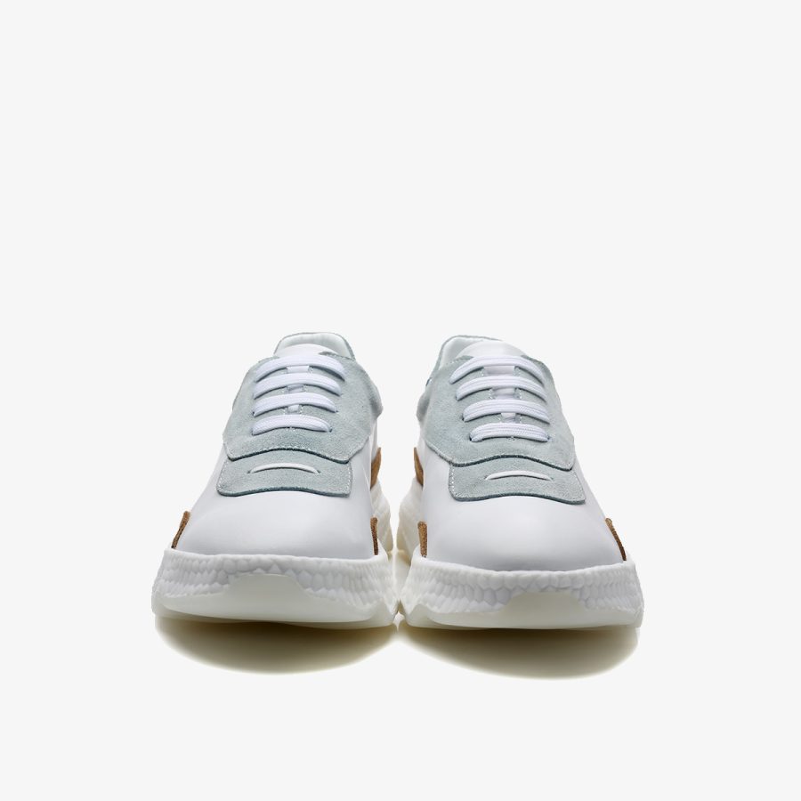 Opp France Casual Lace-Up Shoes Light Green