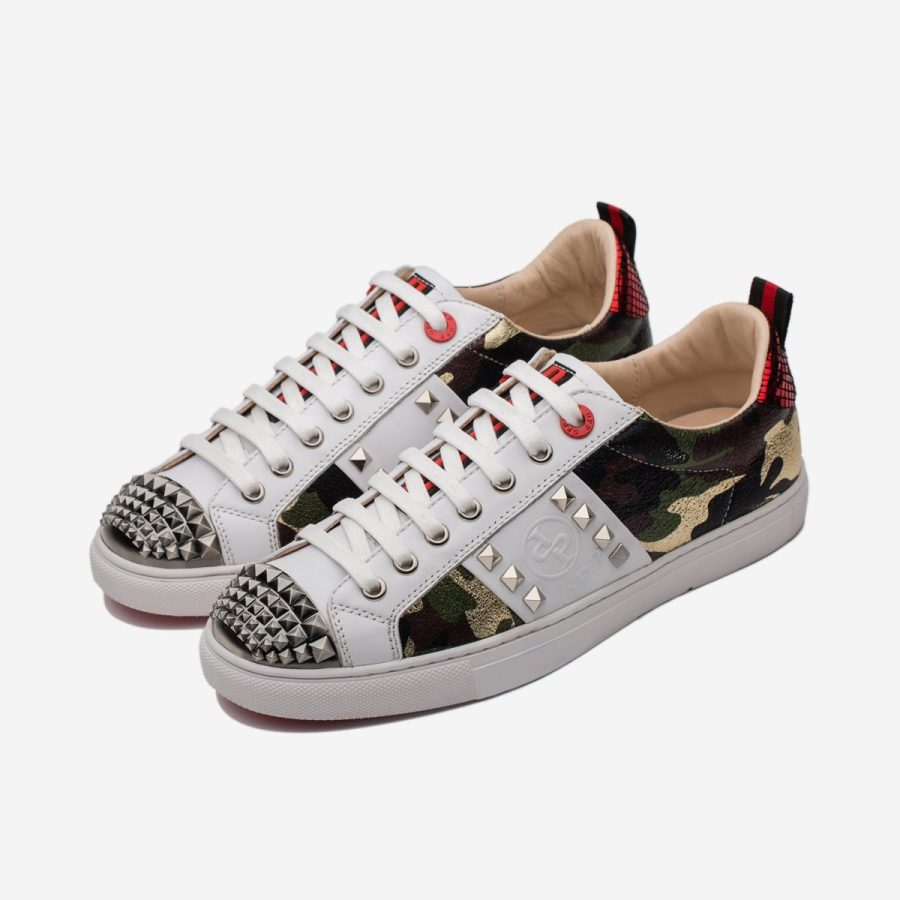 Opp France Casual Lace-Up Shoes White