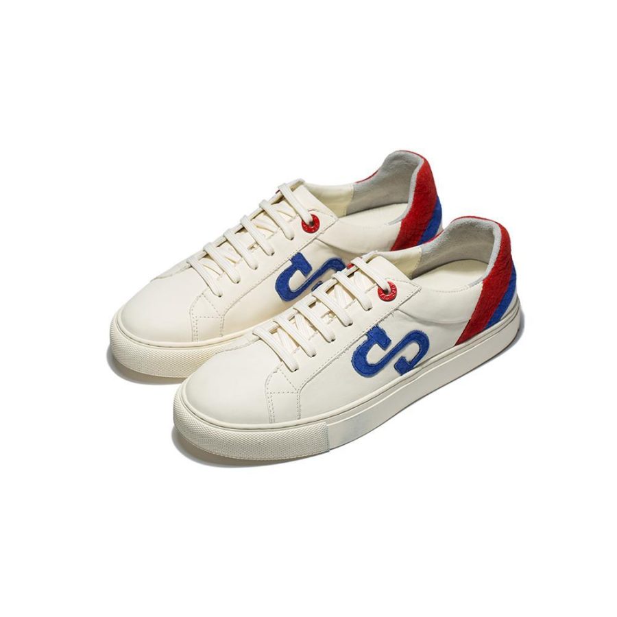 Opp France Casual Lace-Up Shoes White