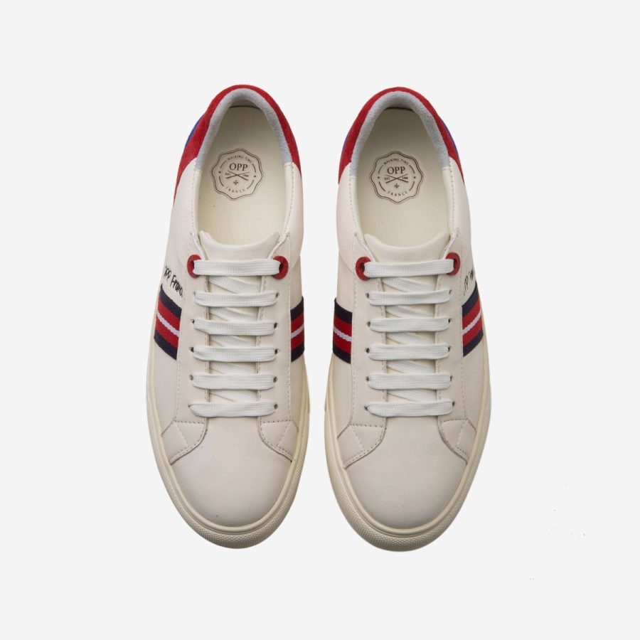 Opp France Casual Lace-Up Shoes White