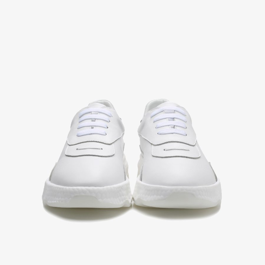 Opp France Casual Lace-Up Shoes White