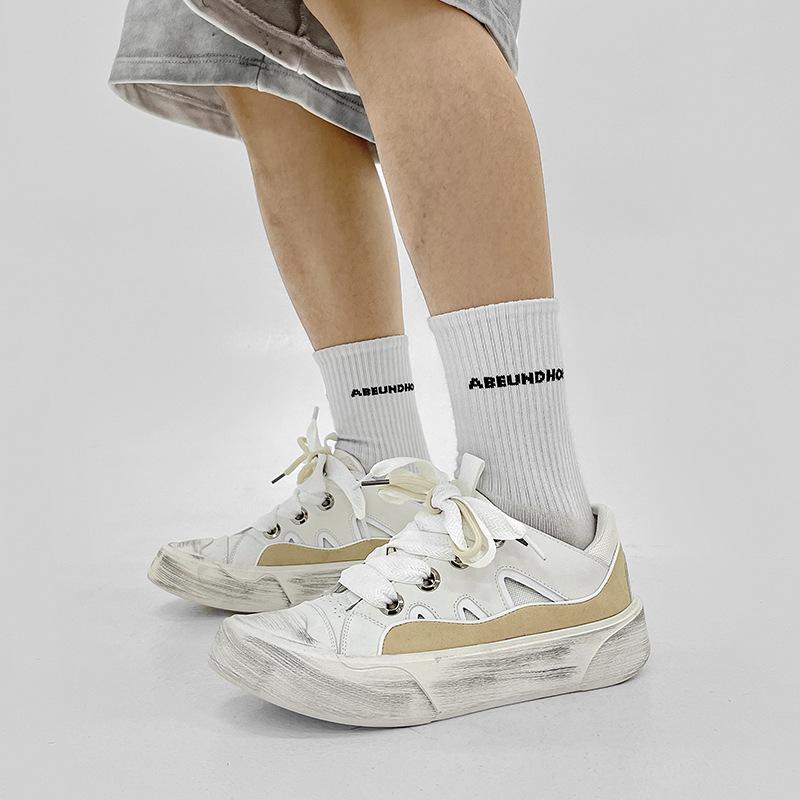 opp france Dirty Platform Flat Casual Shoes