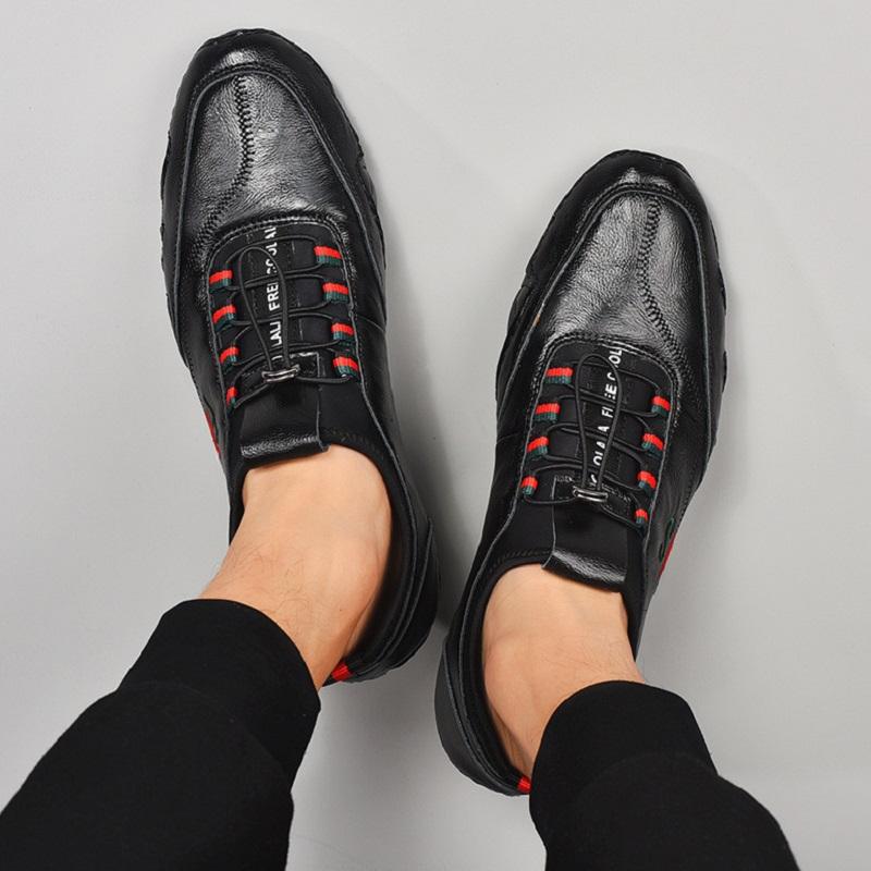 Opp France FAS Men Leather Casual Shoes