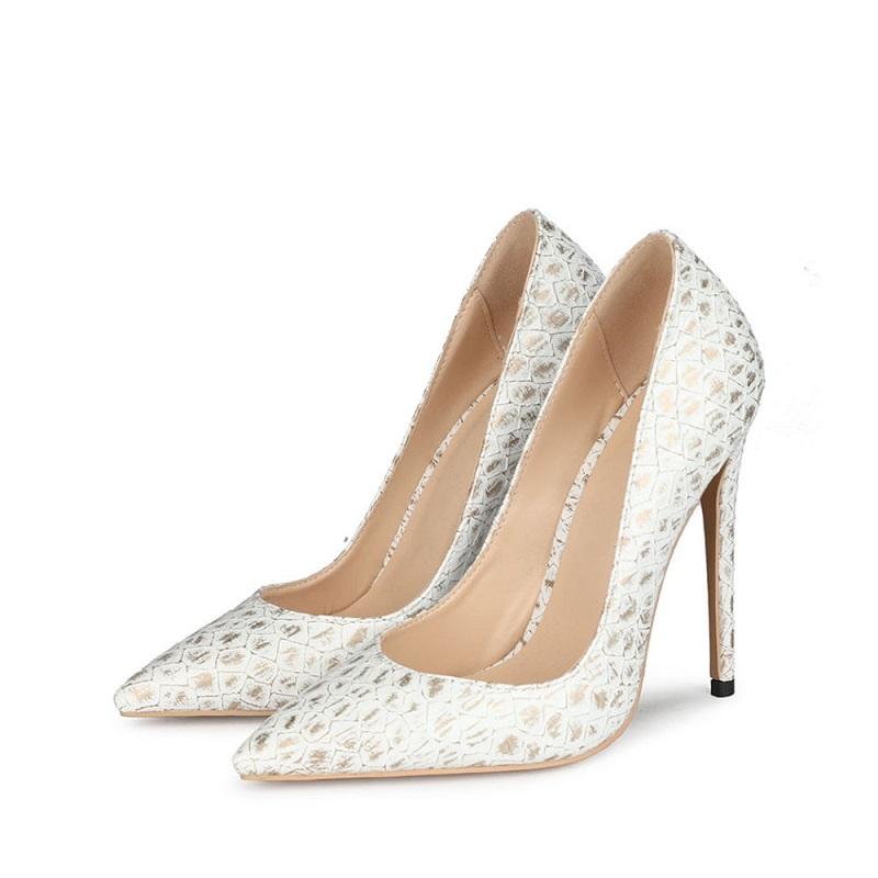 Opp France Fish Scales Stiletto Heels
